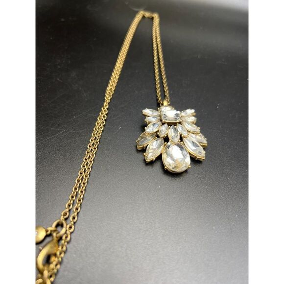J. Crew Rhinestone Blossom Pendant - Picture 4 of 7